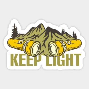 Keep Light - Mountain Edition Sticker